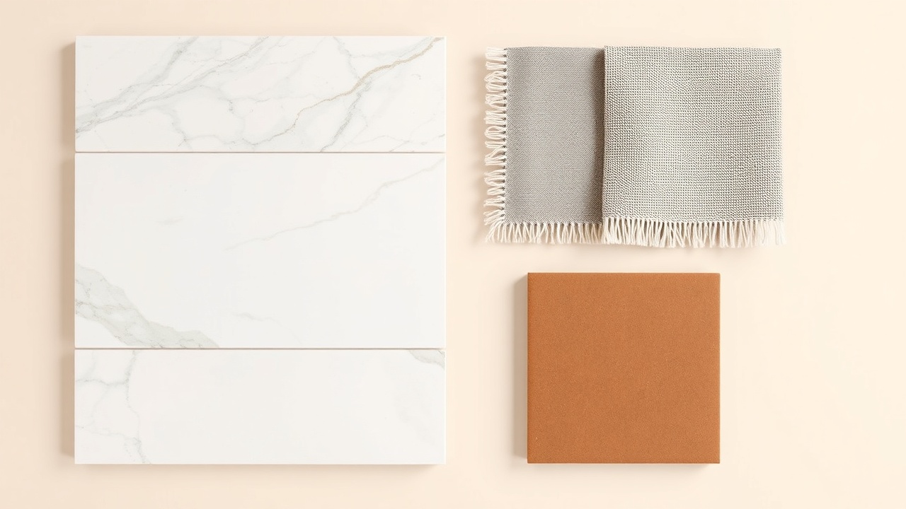 Sorello studio — material sample wall, Milan office
